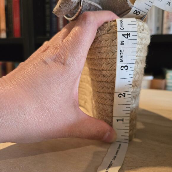 Dolce Vita Shae sz 10 M wedge espadrille tan/gray - Picture 4 of 8